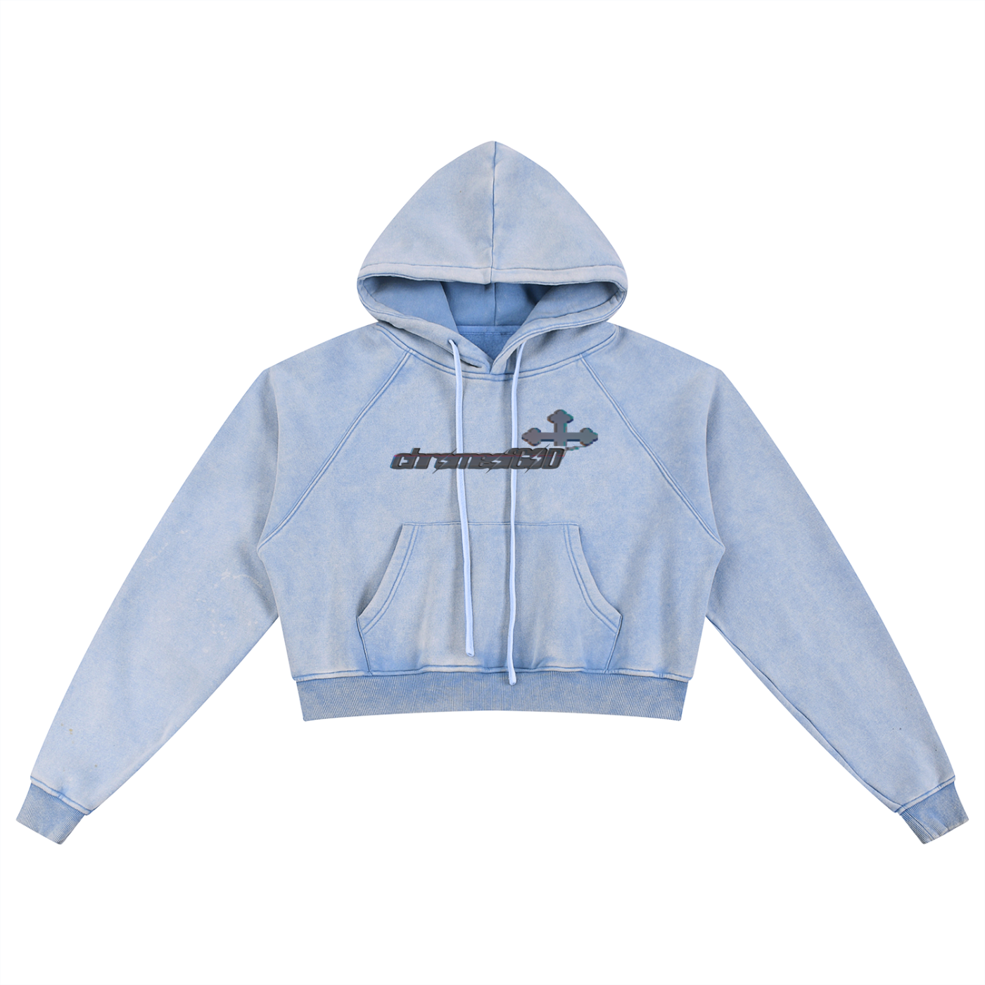 Women’s  Washed Cropped Hoodie