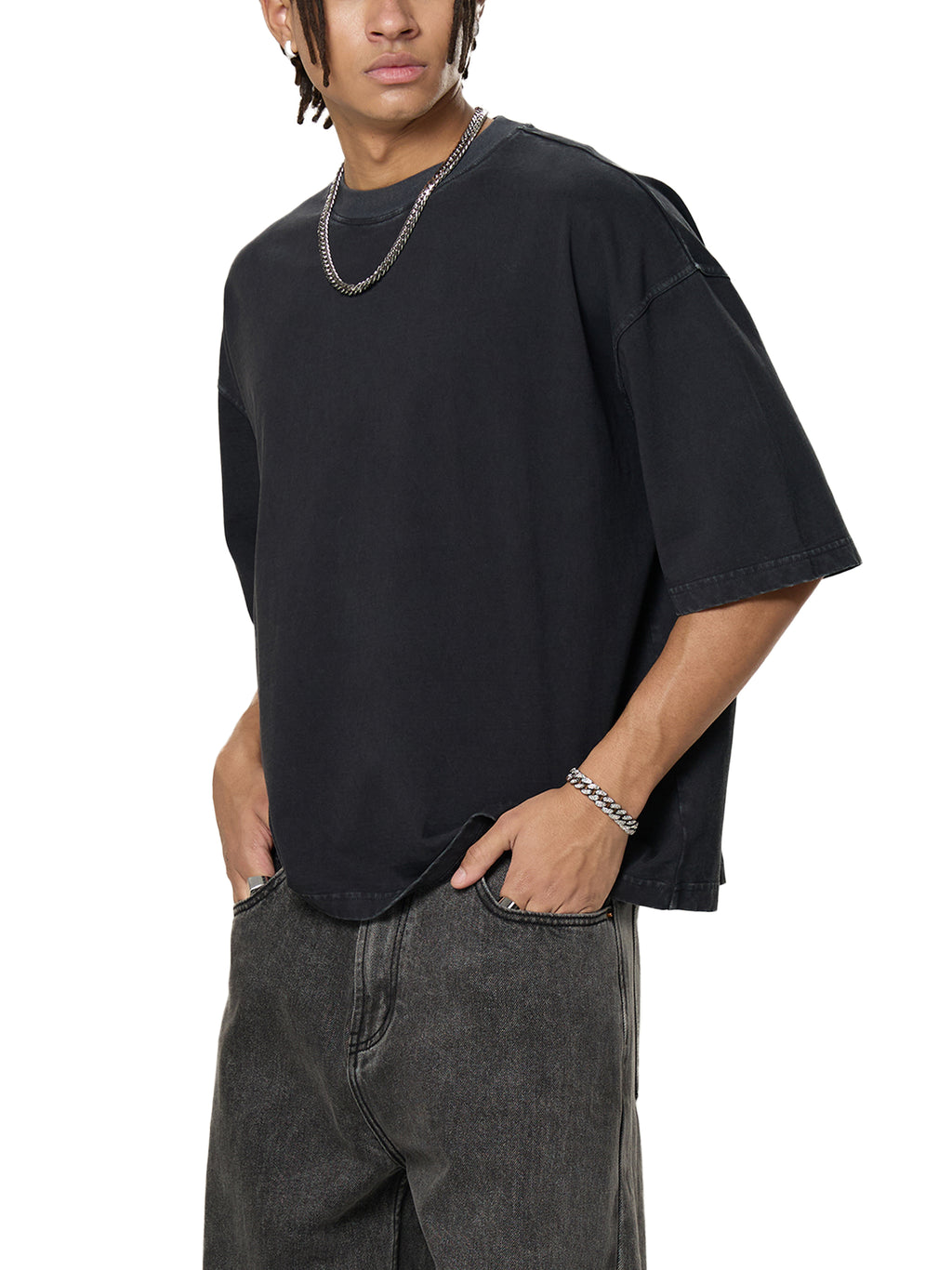 Imperfect/Perfect Washed Boxy T-Shirt