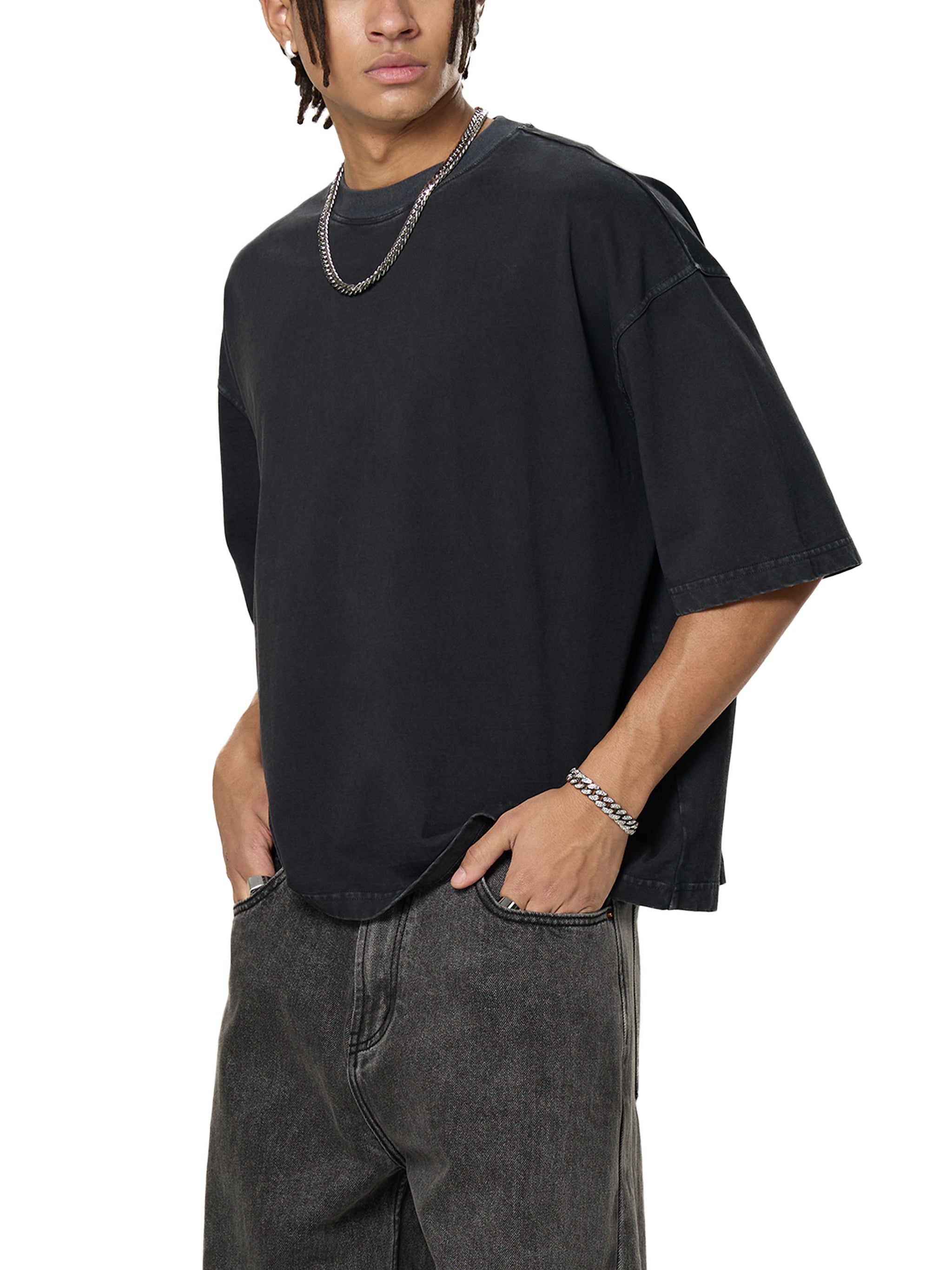 Imperfect/Perfect Washed Boxy T-Shirt