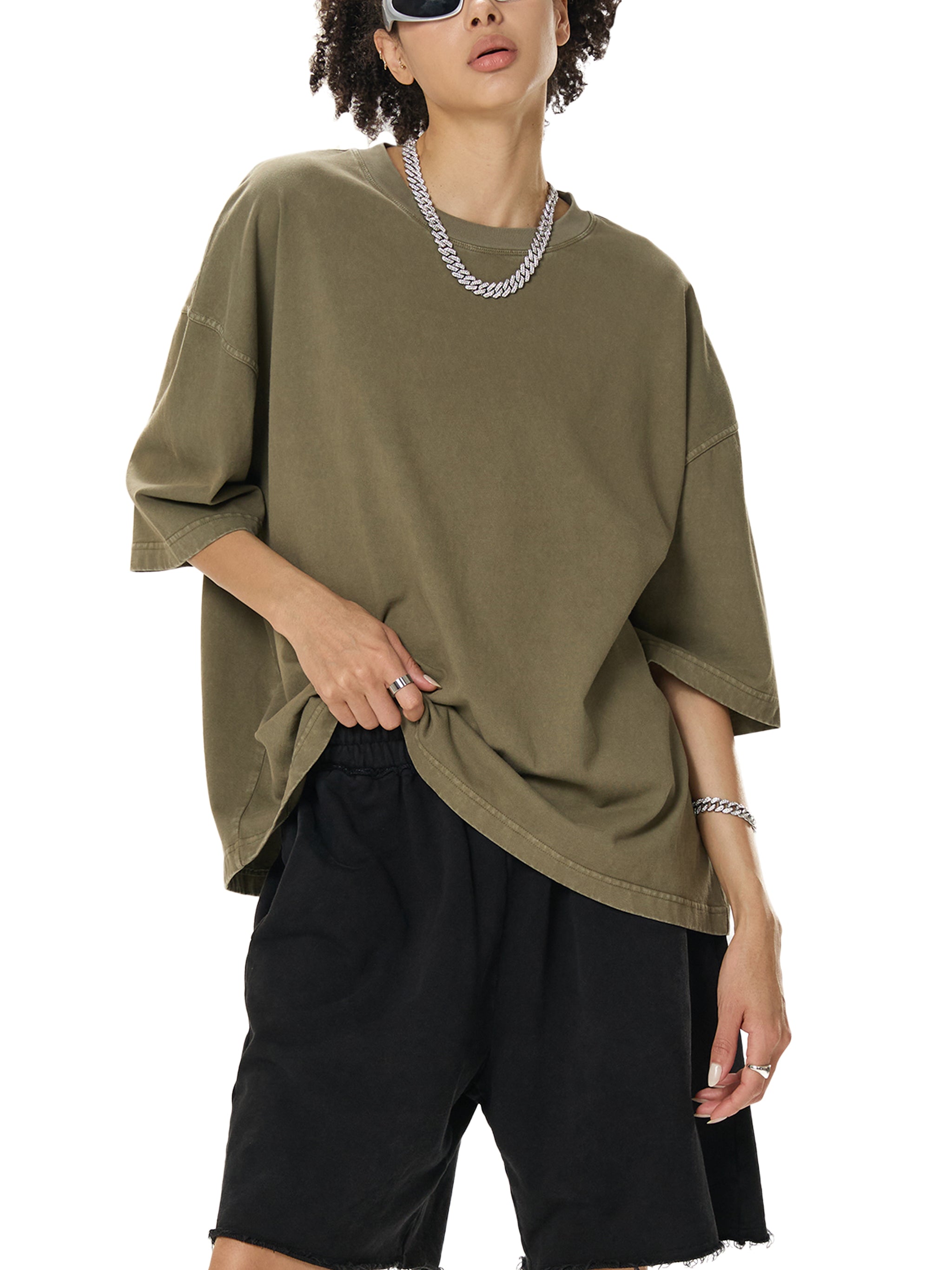 Imperfect/Perfect Washed Boxy T-Shirt