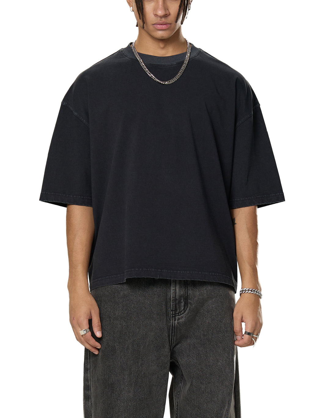Imperfect/Perfect Washed Boxy T-Shirt