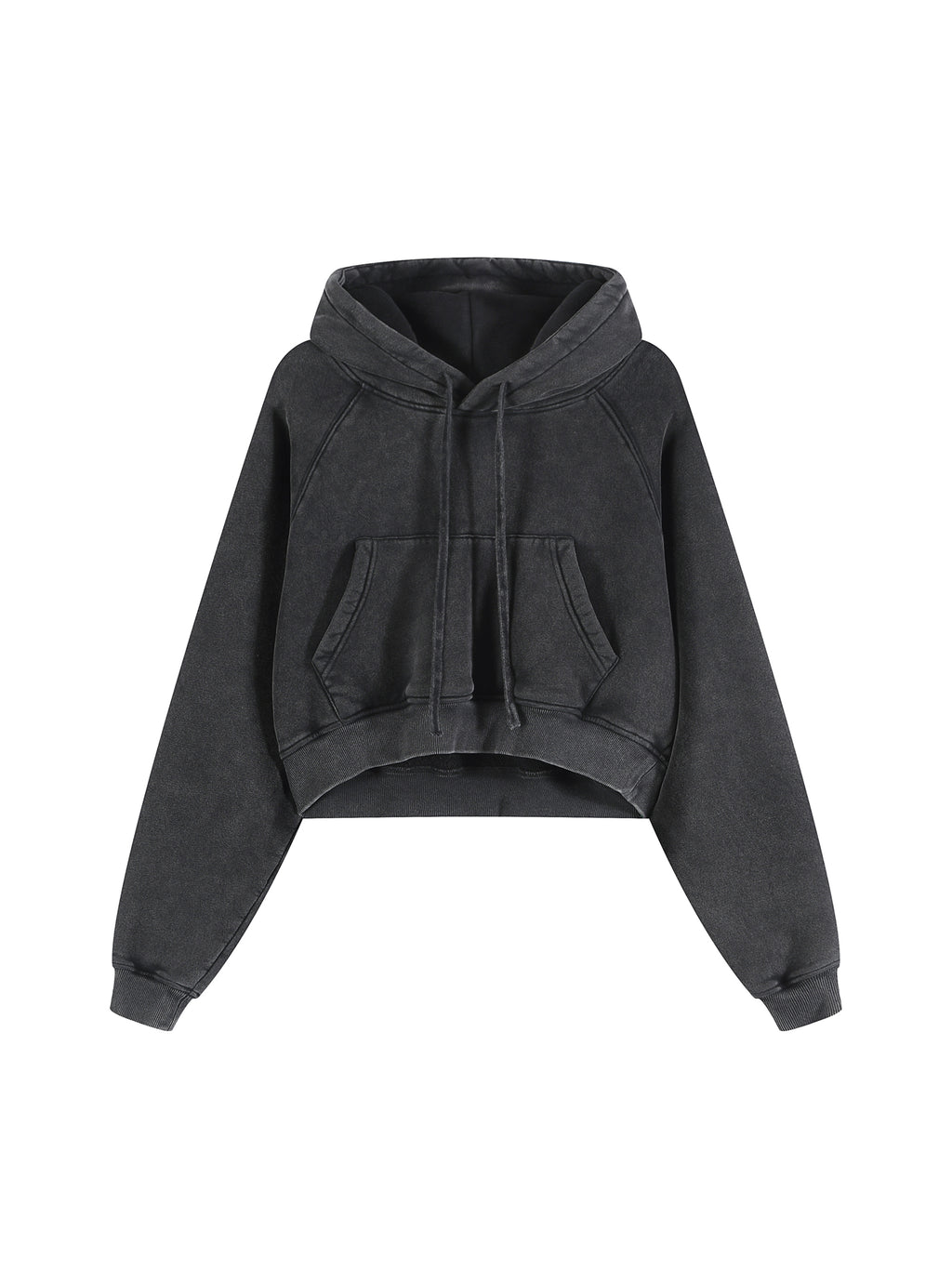 Women’s  Washed Cropped Hoodie