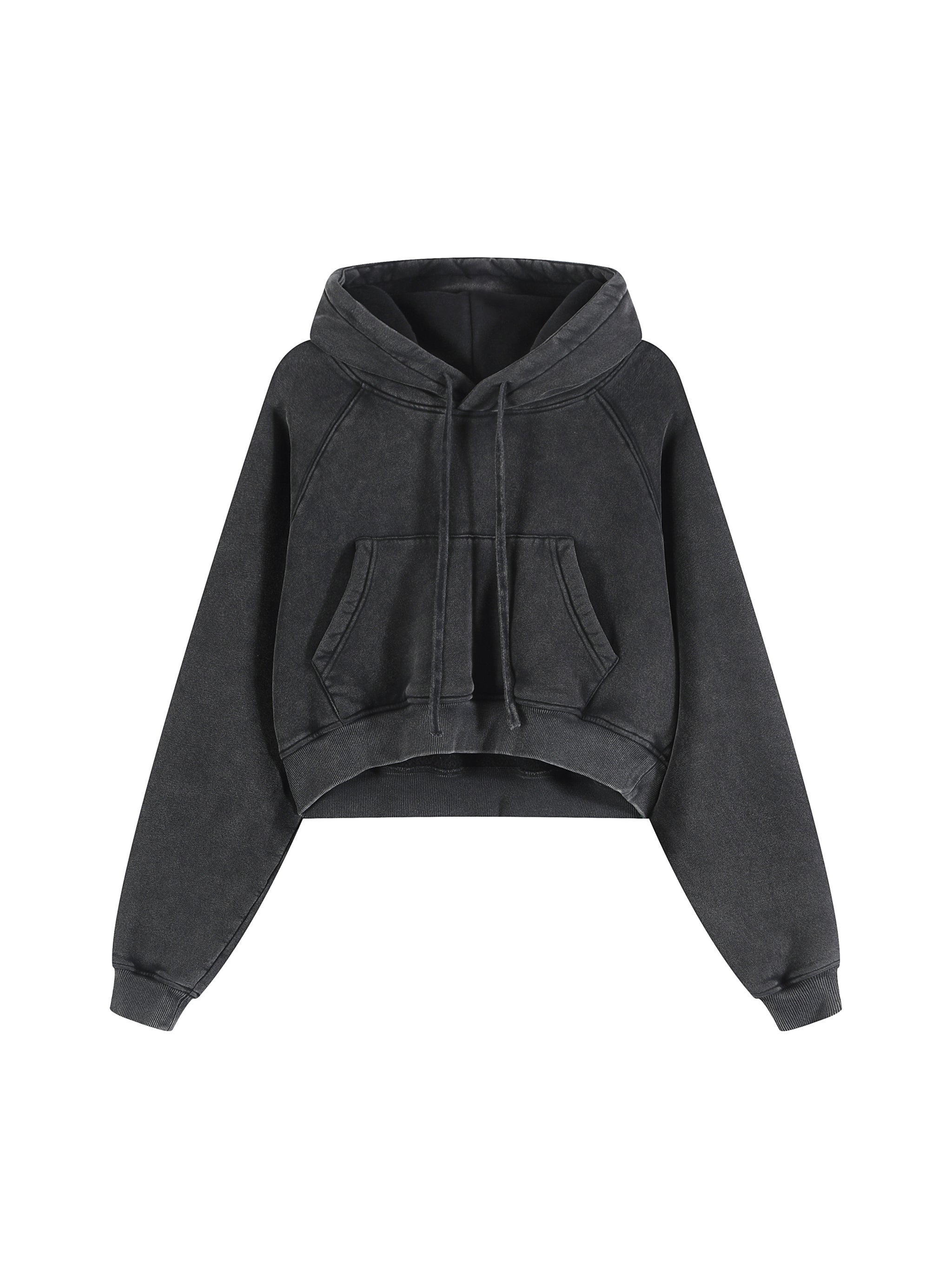 Women’s  Washed Cropped Hoodie